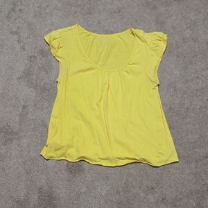 Secret Treasures Yellow Women's Blouse